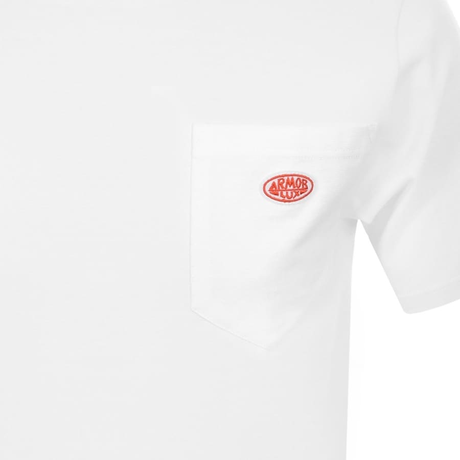 Alternative Image for ProductArmor Lux Heritage Pocket T Shirt White3